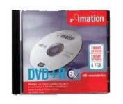 Imation DVD+R 16x 1pk Jewel Case (17342)